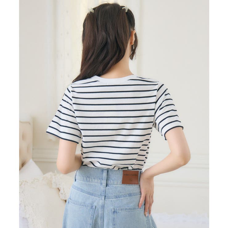 うねうねロゴ刺繍TEE | RETRO GIRL | 詳細画像19 