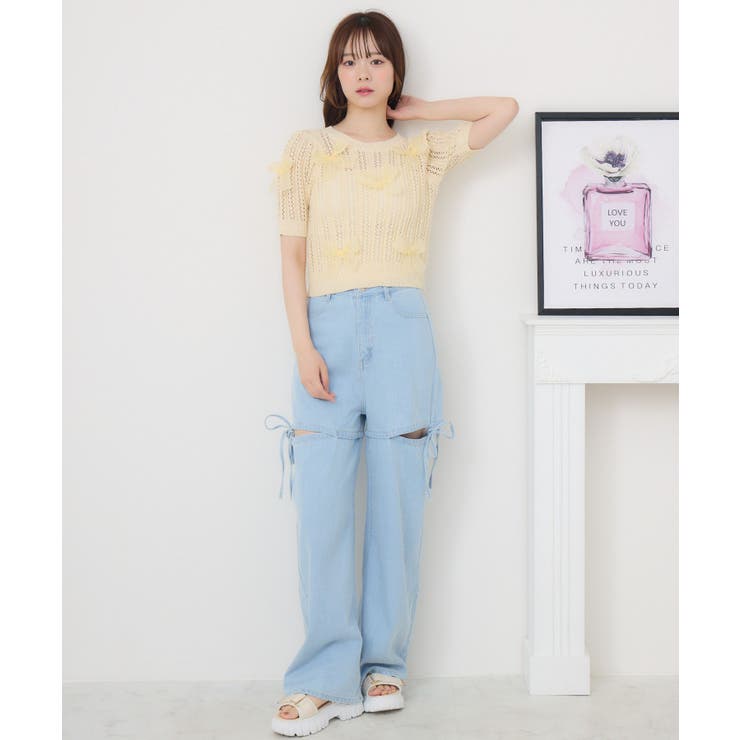 メニーリボンスカシ編みNTPO | RETRO GIRL | 詳細画像11