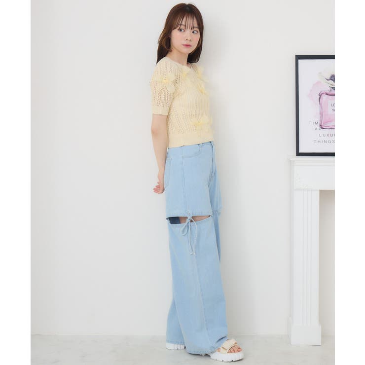 メニーリボンスカシ編みNTPO | RETRO GIRL | 詳細画像12