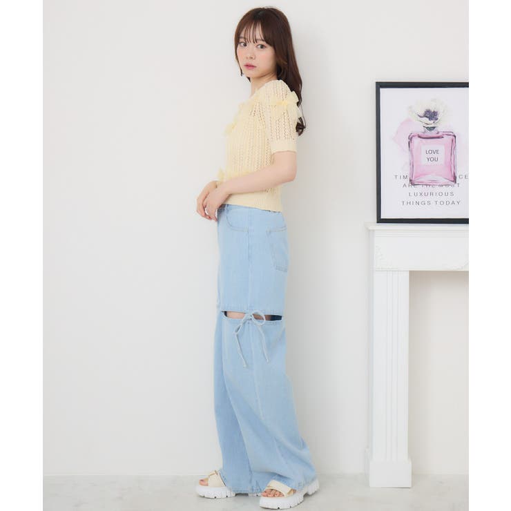 メニーリボンスカシ編みNTPO | RETRO GIRL | 詳細画像13