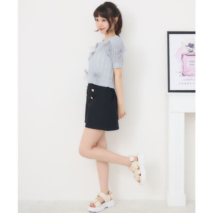 メニーリボンスカシ編みNTPO | RETRO GIRL | 詳細画像21