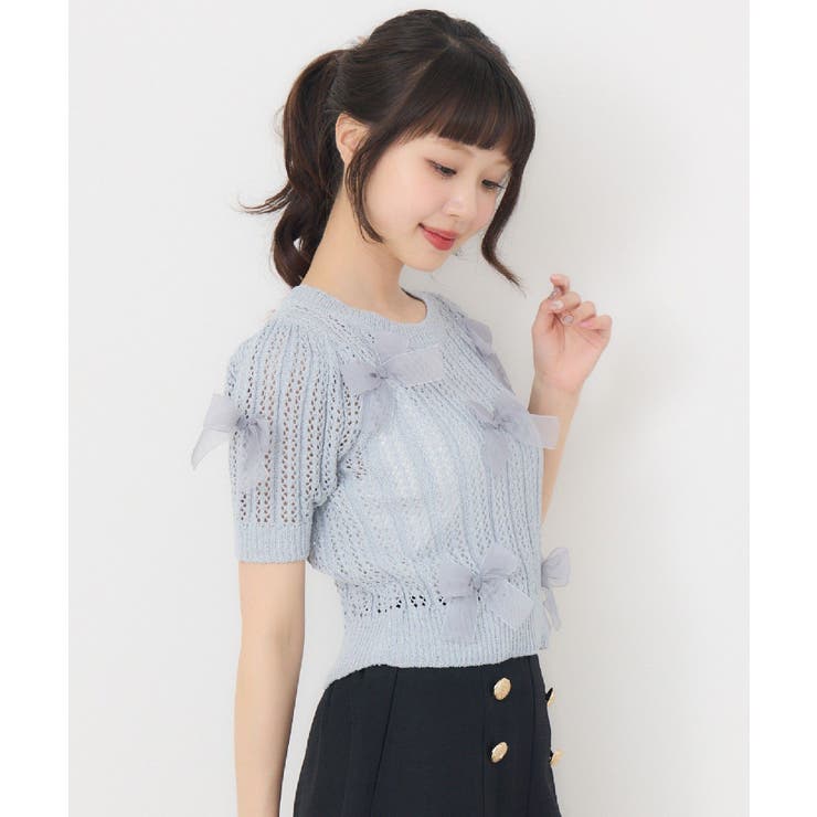 メニーリボンスカシ編みNTPO | RETRO GIRL | 詳細画像25