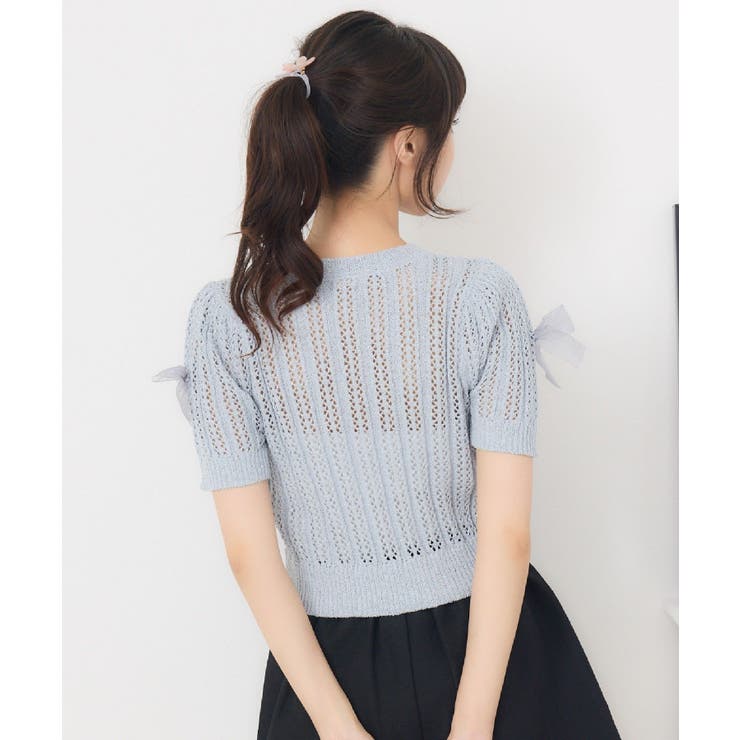 メニーリボンスカシ編みNTPO | RETRO GIRL | 詳細画像27