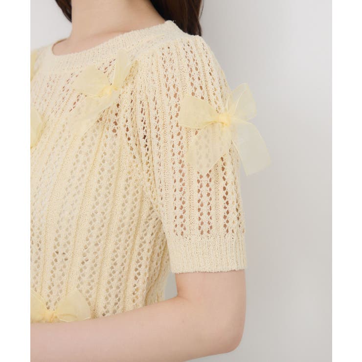 メニーリボンスカシ編みNTPO | RETRO GIRL | 詳細画像29