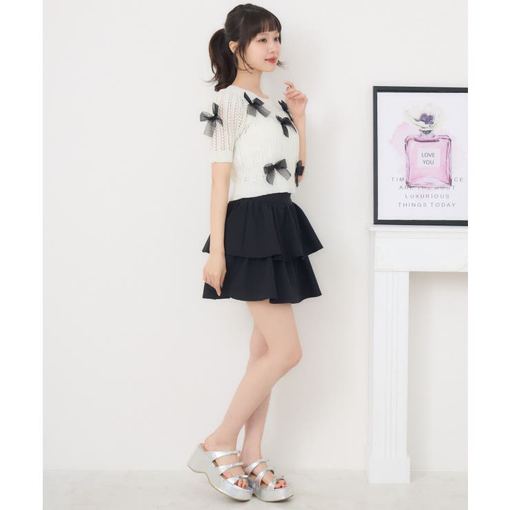 メニーリボンスカシ編みNTPO | RETRO GIRL | 詳細画像3