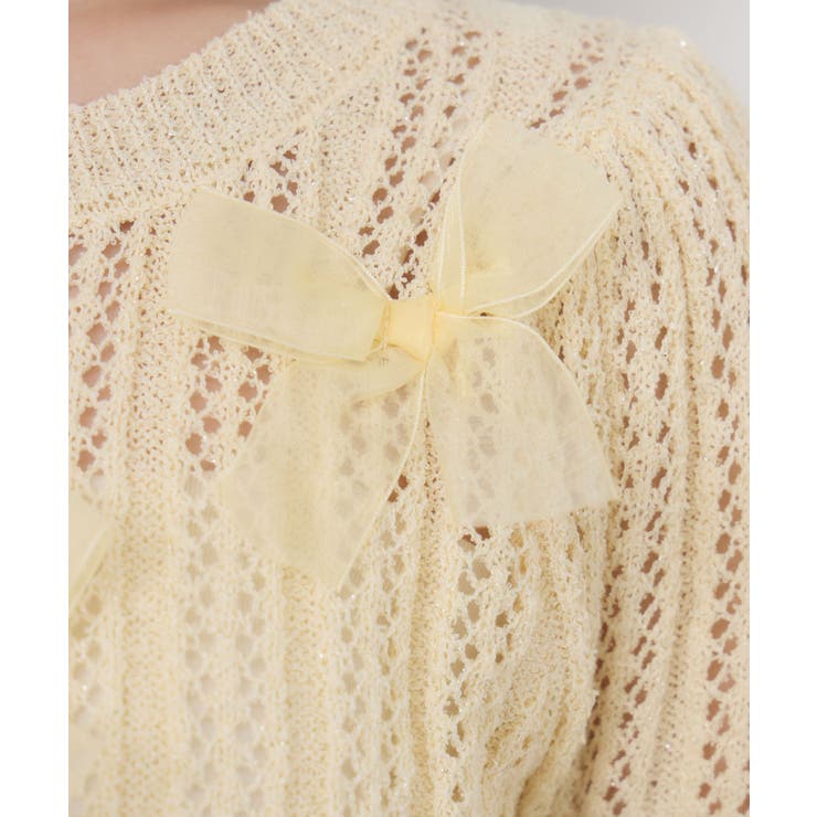 メニーリボンスカシ編みNTPO | RETRO GIRL | 詳細画像30