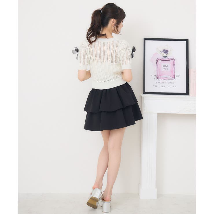 メニーリボンスカシ編みNTPO | RETRO GIRL | 詳細画像5