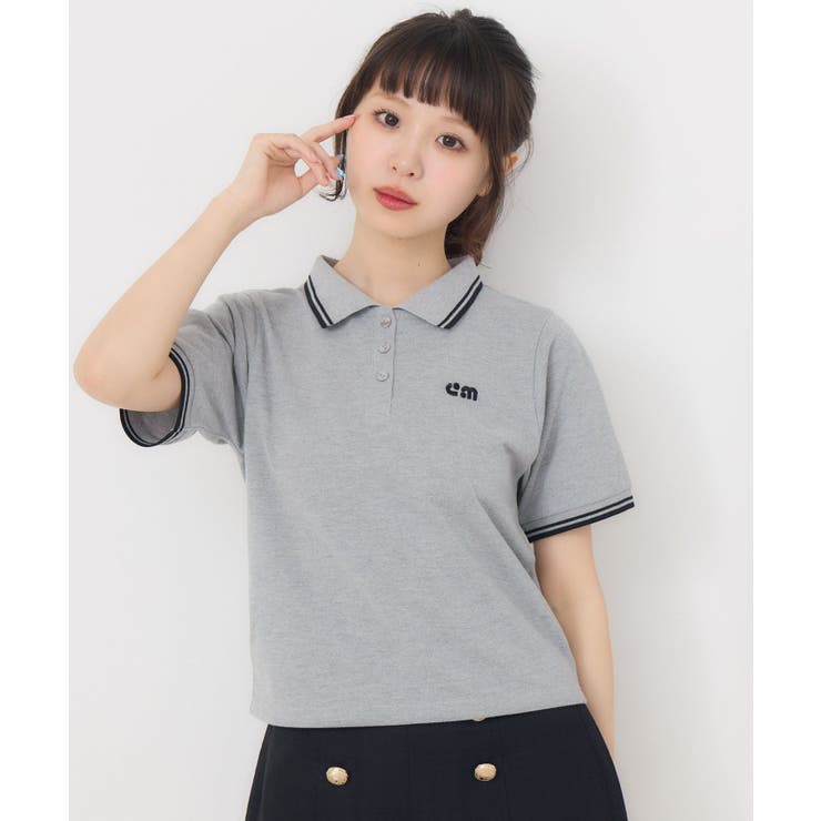 マーク刺繍カノコポロ | RETRO GIRL | 詳細画像16 