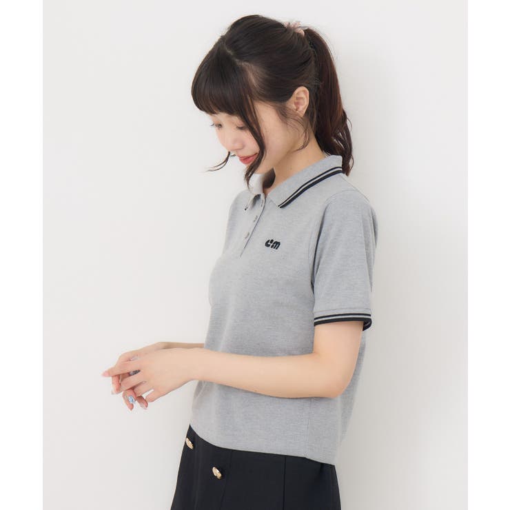 マーク刺繍カノコポロ | RETRO GIRL | 詳細画像18 