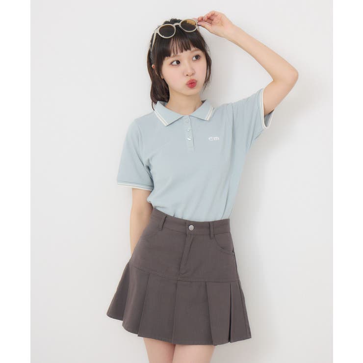 マーク刺繍カノコポロ | RETRO GIRL | 詳細画像20 