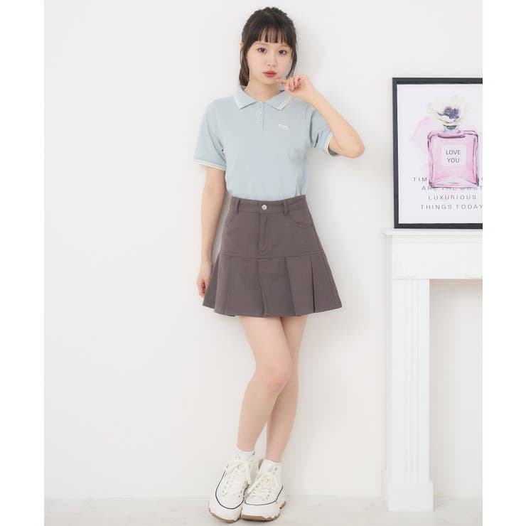 マーク刺繍カノコポロ | RETRO GIRL | 詳細画像21 