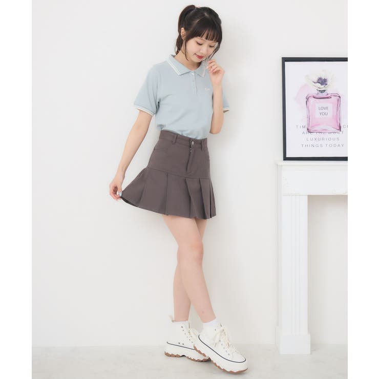 マーク刺繍カノコポロ | RETRO GIRL | 詳細画像22 