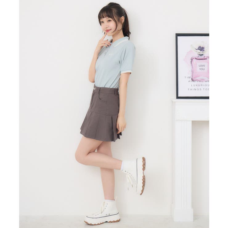 マーク刺繍カノコポロ | RETRO GIRL | 詳細画像23 