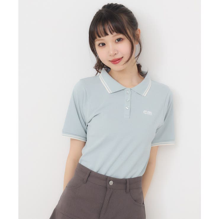 マーク刺繍カノコポロ | RETRO GIRL | 詳細画像25 