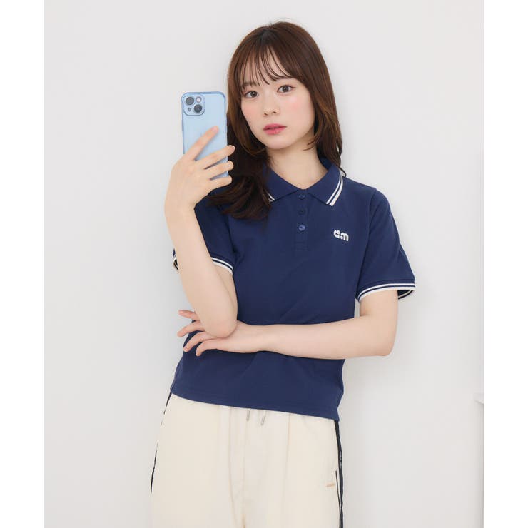 マーク刺繍カノコポロ | RETRO GIRL | 詳細画像29 