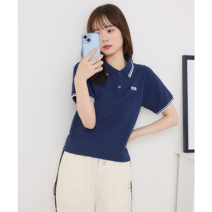 マーク刺繍カノコポロ | RETRO GIRL | 詳細画像30 