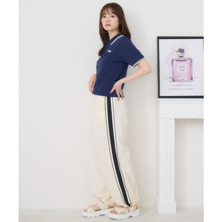 マーク刺繍カノコポロ | RETRO GIRL | 詳細画像33 