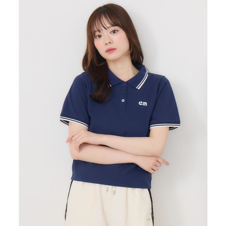 マーク刺繍カノコポロ | RETRO GIRL | 詳細画像35 