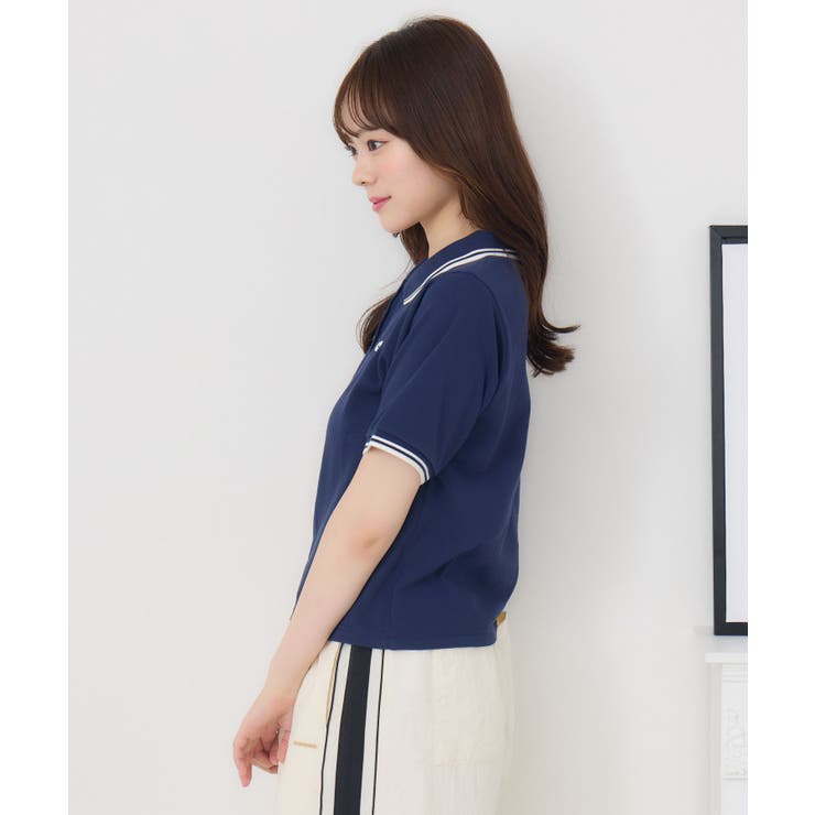 マーク刺繍カノコポロ | RETRO GIRL | 詳細画像37 