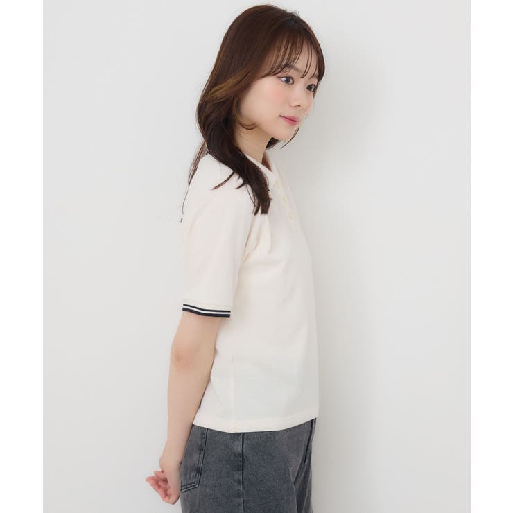 マーク刺繍カノコポロ | RETRO GIRL | 詳細画像9 
