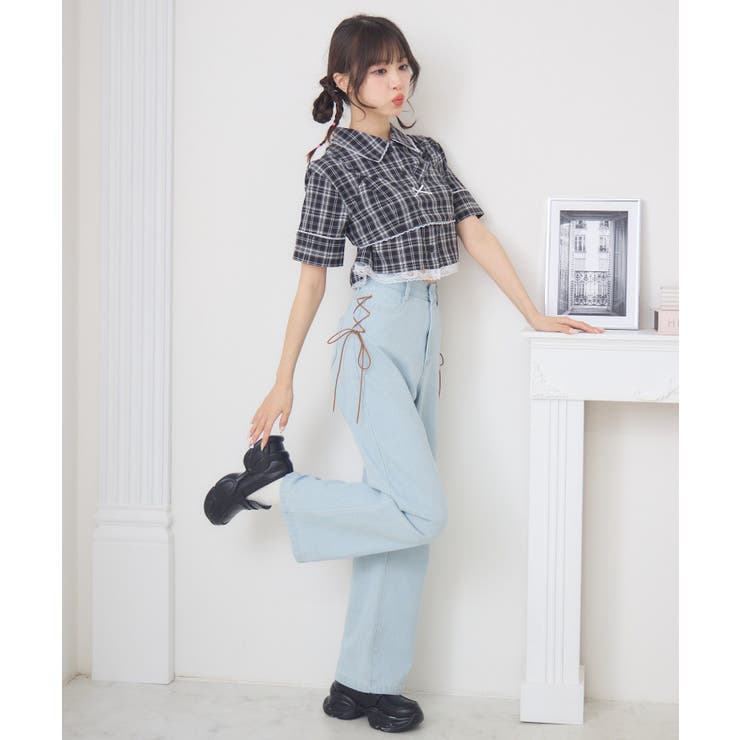 アソート裾レースSHセット[品番：RTGW0009235]｜RETRO GIRL