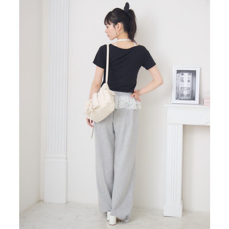 前リボンキャミドッキングCT | RETRO GIRL | 詳細画像4 