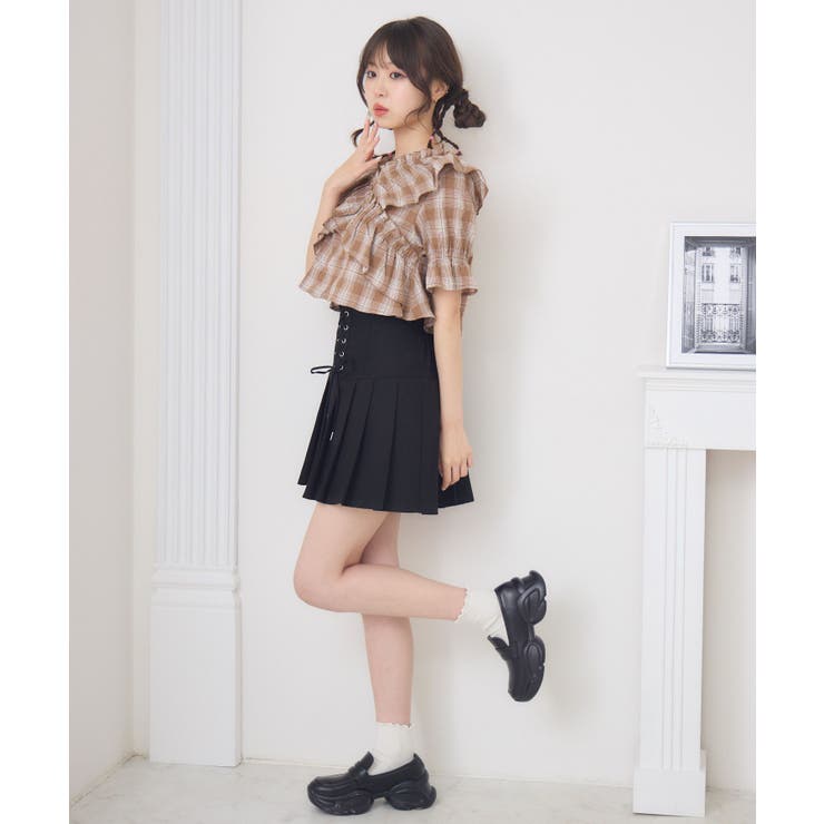 ロキト ジャケット シースルー 透け感 フリル ショート丈 モード ロキト ジャケット シースルー 透け感 フリル ショート丈 モード