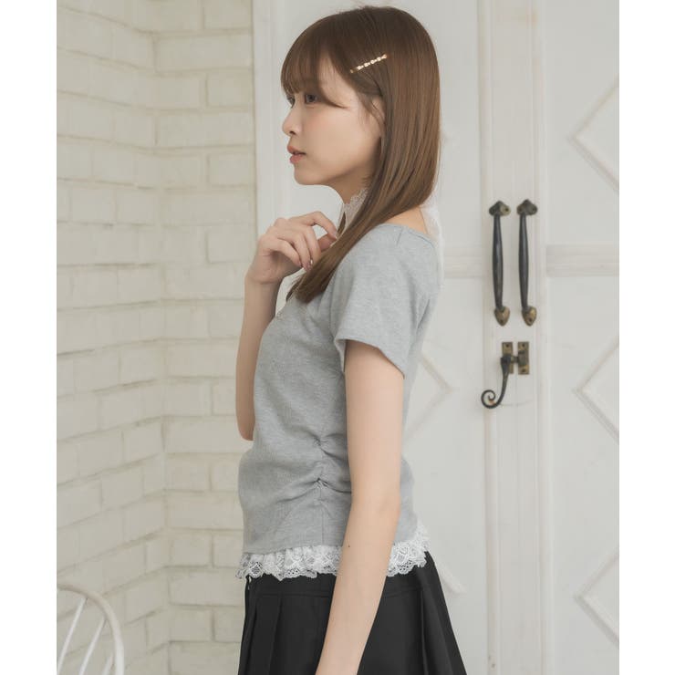 裾フリルドッキングTEE | RETRO GIRL | 詳細画像11 