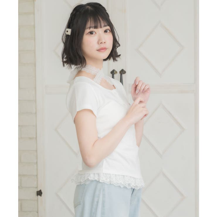 裾フリルドッキングTEE | RETRO GIRL | 詳細画像17 