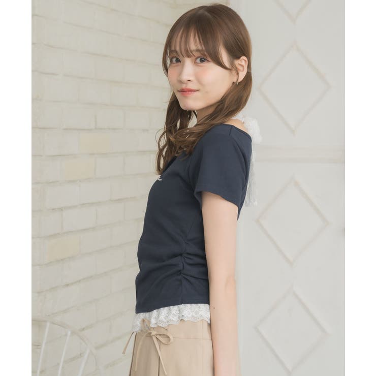 裾フリルドッキングTEE | RETRO GIRL | 詳細画像27 
