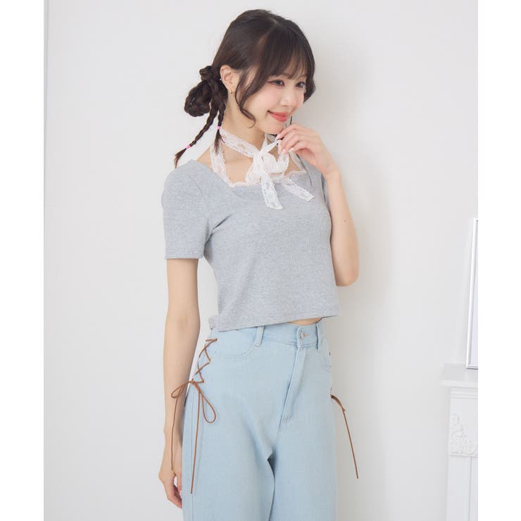 ホルターネック切替テレコCT | RETRO GIRL | 詳細画像7 