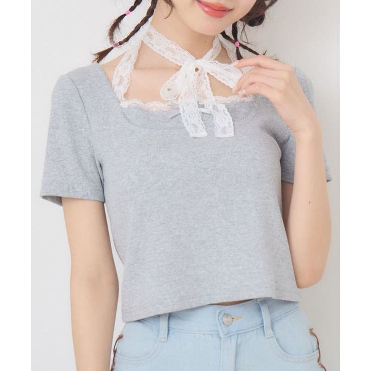 GRY1 | ホルターネック切替テレコCT | RETRO GIRL