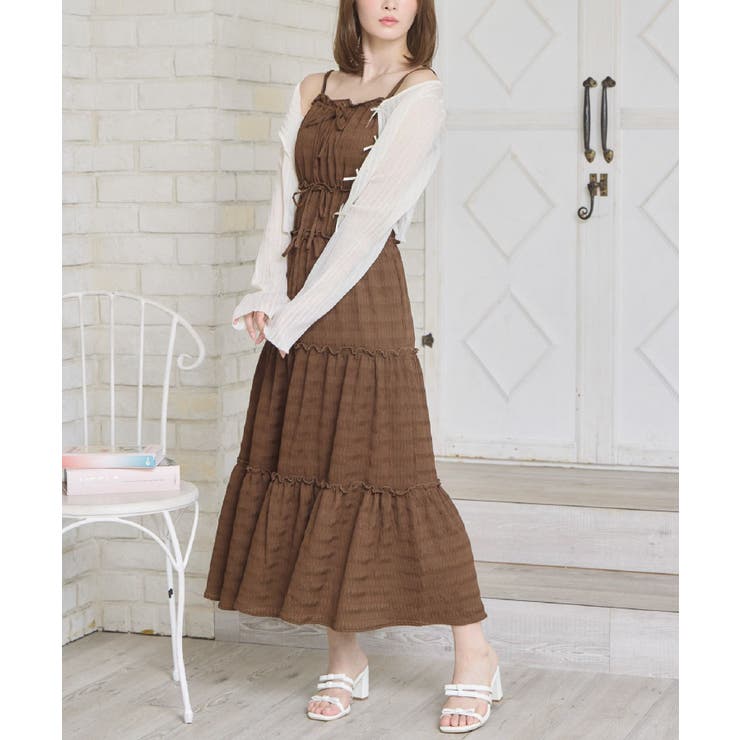 BRN0 | メニーリボンティアードOP | RETRO GIRL