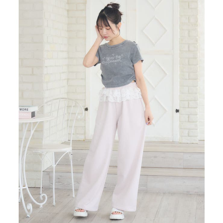 アシッドウォッシュロゴTEE | RETRO GIRL | 詳細画像11 