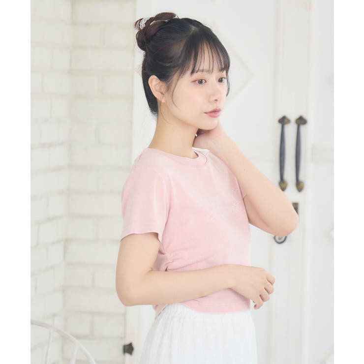 アシッドウォッシュロゴTEE | RETRO GIRL | 詳細画像25 