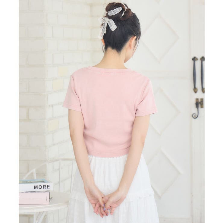 アシッドウォッシュロゴTEE | RETRO GIRL | 詳細画像27 