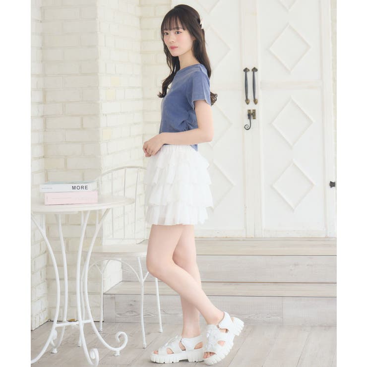 アシッドウォッシュロゴTEE | RETRO GIRL | 詳細画像5 