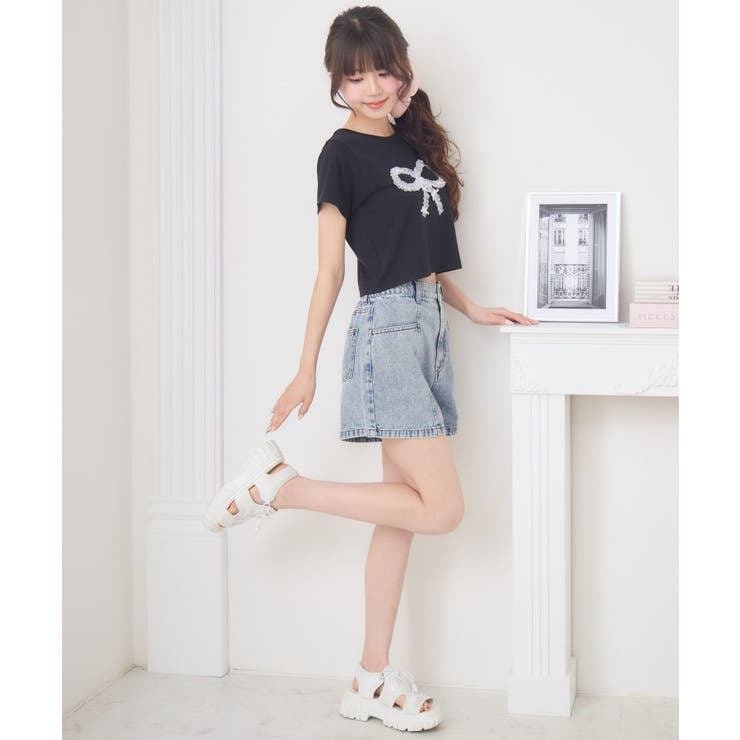 チュールリボンTEE | RETRO GIRL | 詳細画像13 