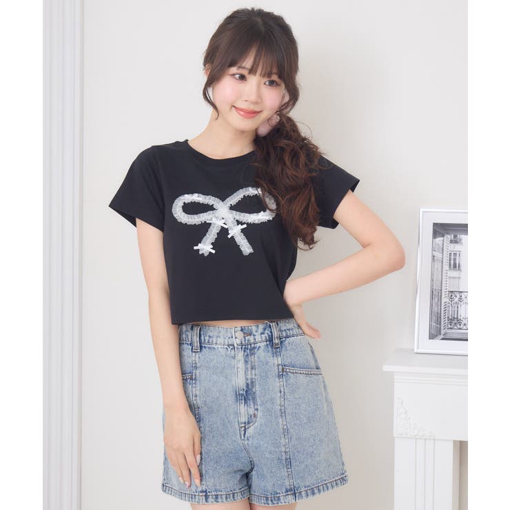 チュールリボンTEE | RETRO GIRL | 詳細画像16 