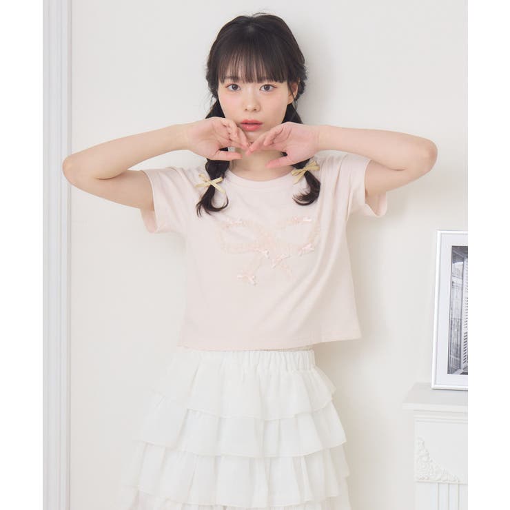 チュールリボンTEE | RETRO GIRL | 詳細画像24 