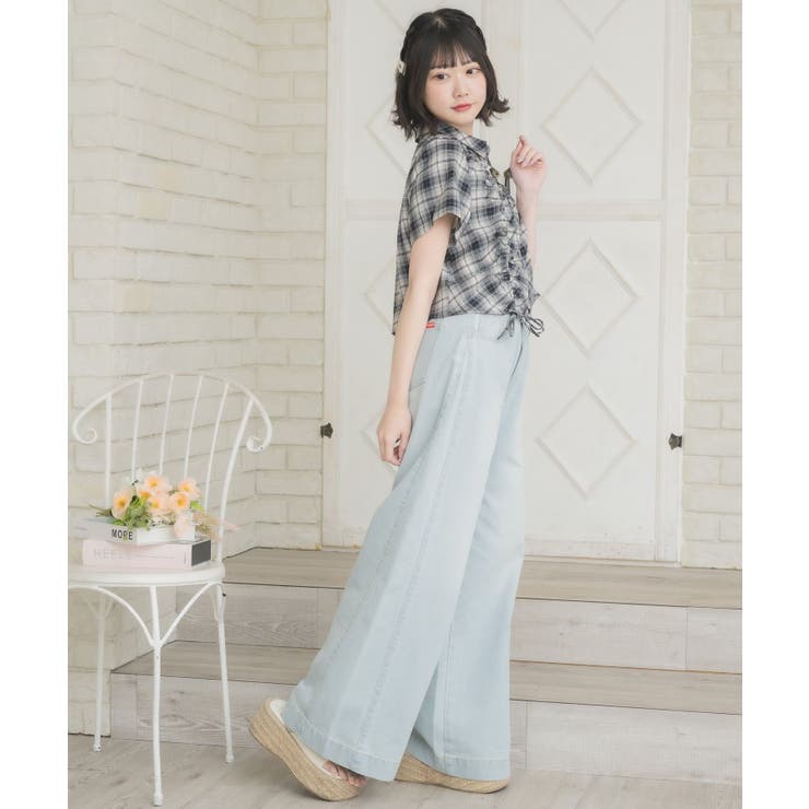 チェックドロストショートSH | RETRO GIRL | 詳細画像13 