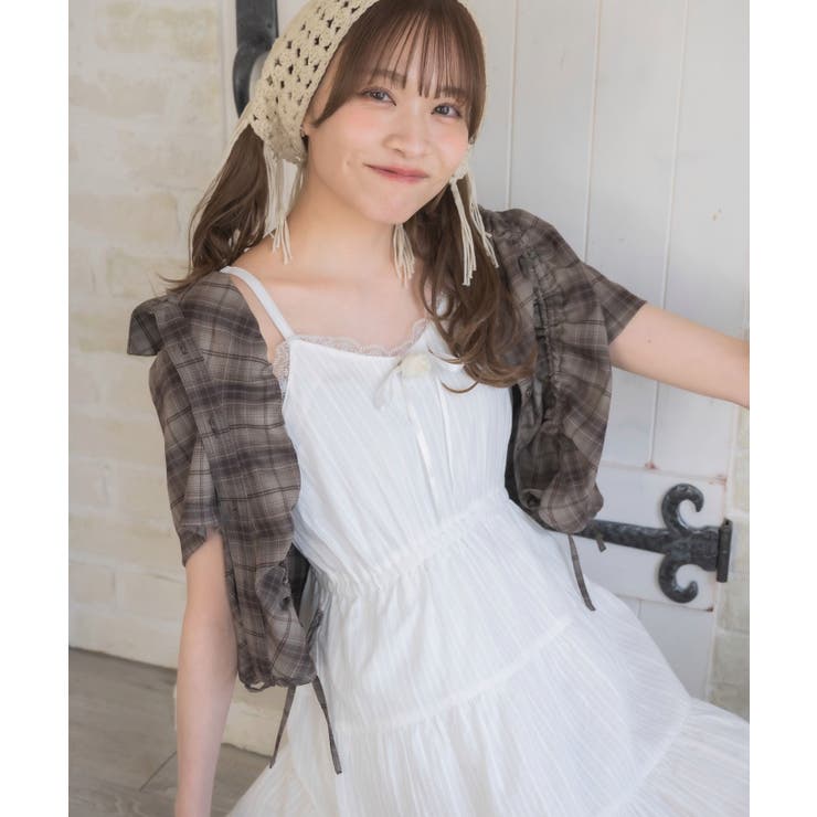 チェックドロストショートSH | RETRO GIRL | 詳細画像21 