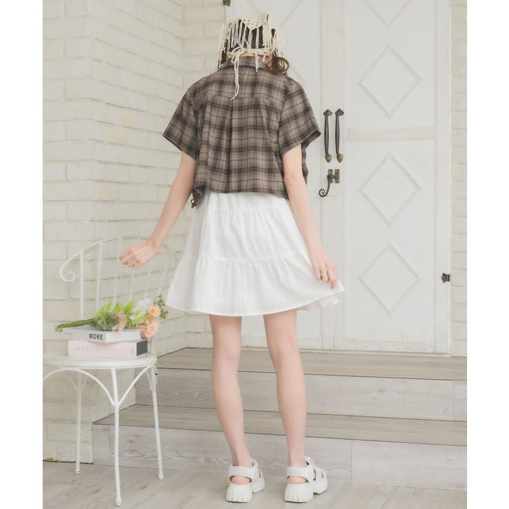 チェックドロストショートSH | RETRO GIRL | 詳細画像24 