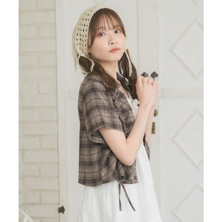 チェックドロストショートSH | RETRO GIRL | 詳細画像27 