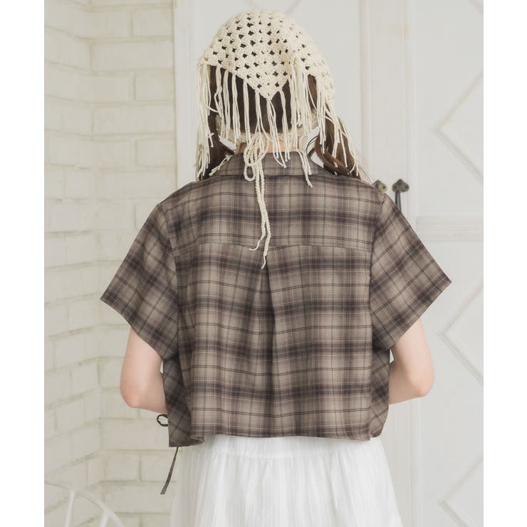 チェックドロストショートSH | RETRO GIRL | 詳細画像28 