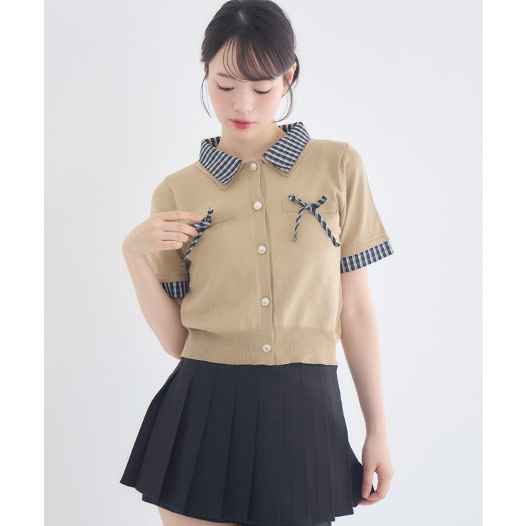 シャツ襟ヴィンテージニット | RETRO GIRL | 詳細画像21 