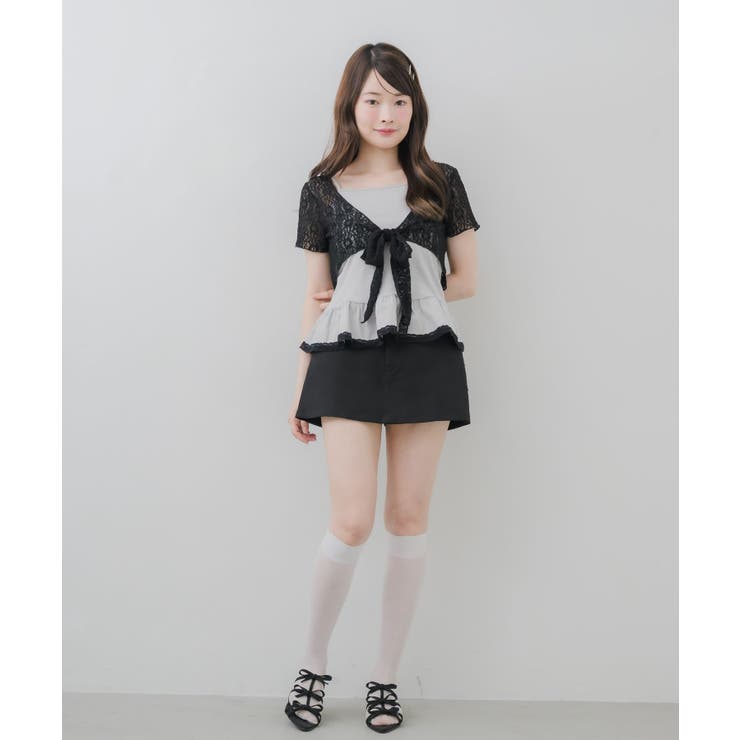 【セットアイテム】BIGリボンボレロSET | RETRO GIRL | 詳細画像3 