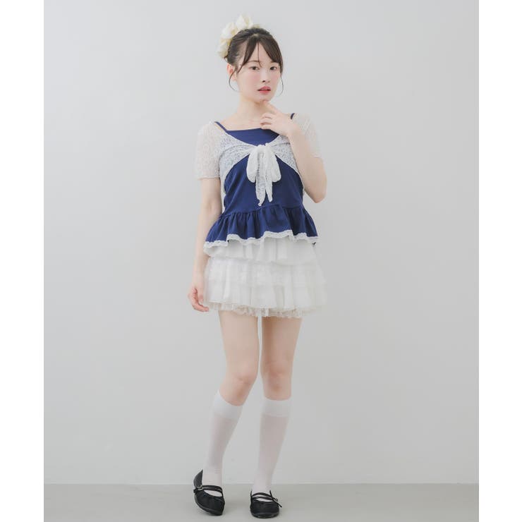 【セットアイテム】BIGリボンボレロSET | RETRO GIRL | 詳細画像8 