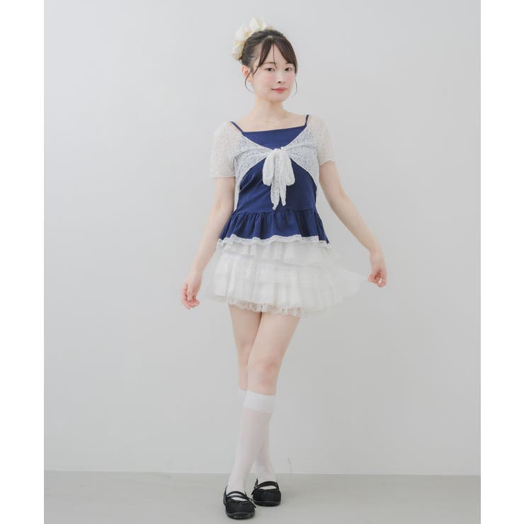 【セットアイテム】BIGリボンボレロSET | RETRO GIRL | 詳細画像9 