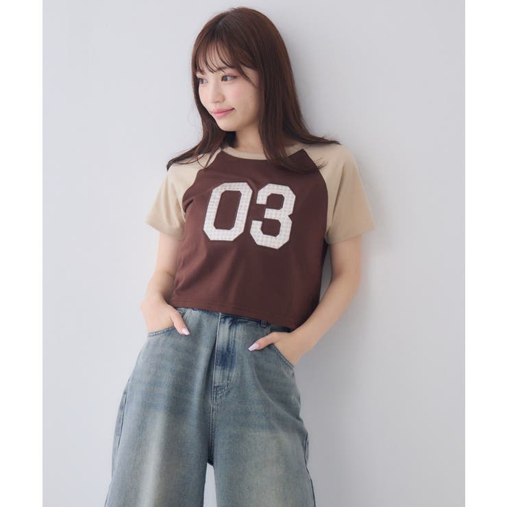アソートナンバーラグランTシャツ | RETRO GIRL | 詳細画像12 